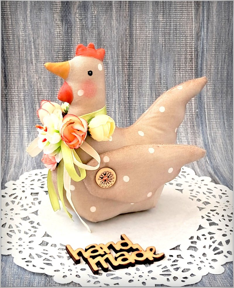 fabric Easter  home decor ornament  toy fabric soft toy - 玩偶/公仔 - 棉．麻 