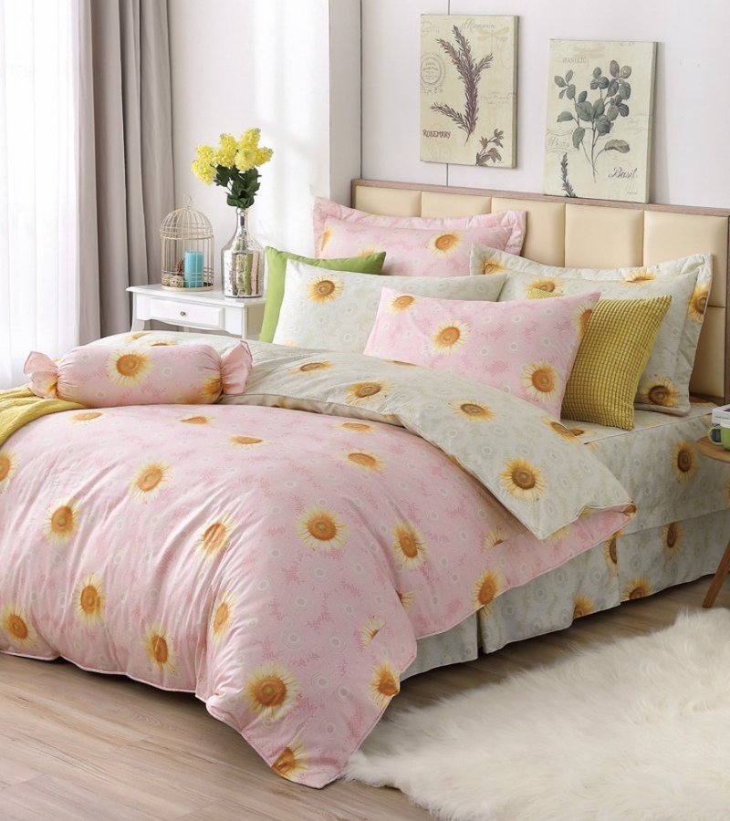 【R875】100% Cotton Combed 40s, Fitted Sheet and Sham Sets - เครื่องนอน - ผ้าฝ้าย/ผ้าลินิน หลากหลายสี