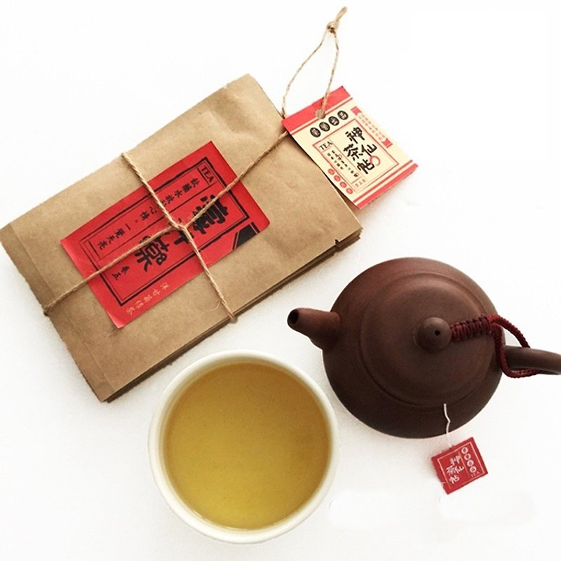 Shenxian Tea Post-Mongolian Sweat Medicine-Chamomile Green Tea 5 packs/piece - Tea - Paper 