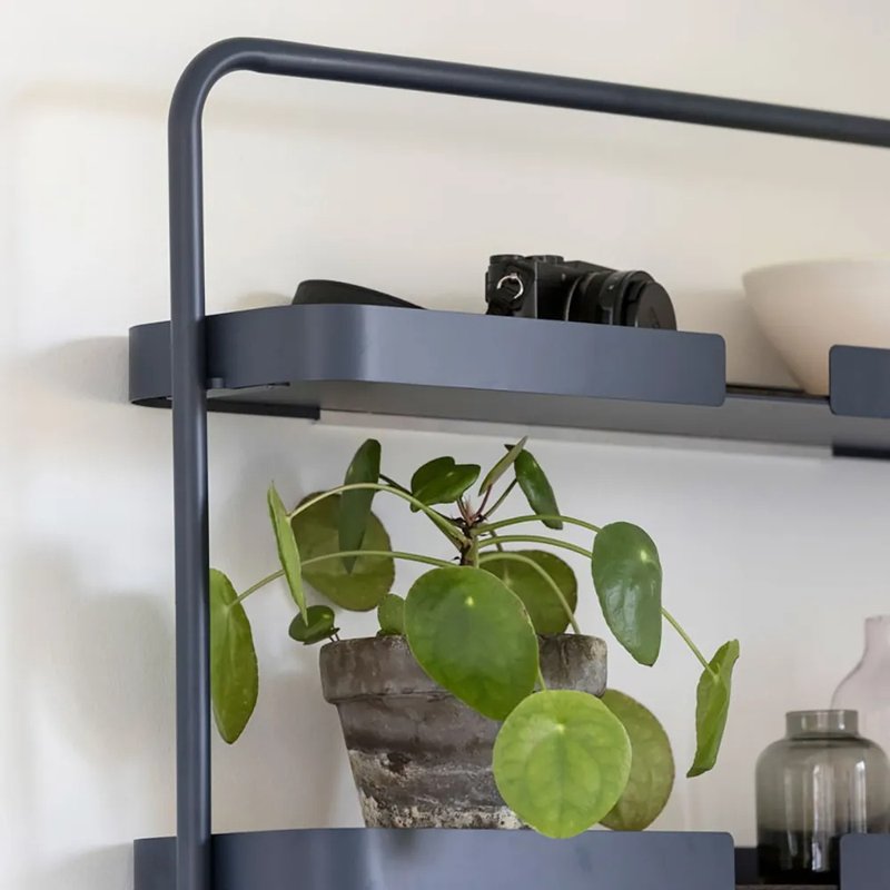 Design Bite Double Layer Storage Rack (2 Colors Available) - Shelves & Baskets - Other Metals Multicolor