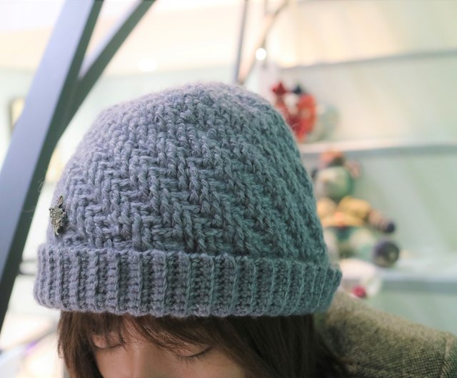 DIY kit including tutorial video for crocheting classic summer hat for men  - Shop Argin Handcrafts Studio Knitting, Embroidery, Felted Wool & Sewing -  Pinkoi