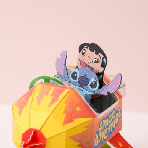 ペーパーモデル [ディズニー レーザー素材パック] スティッチ