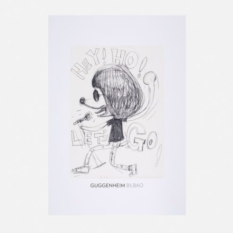 奈良美智 JOEY 海報 - 海報/掛畫/掛布 - 紙 白色