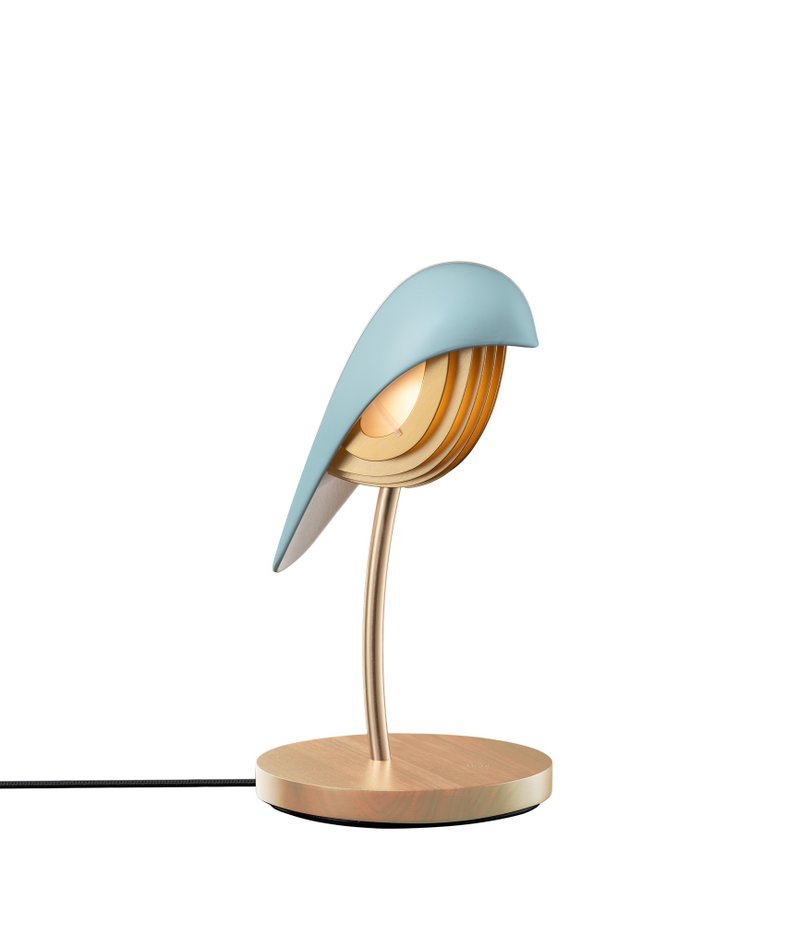 Bird Light-Aqua Blue - Lighting - Porcelain Blue