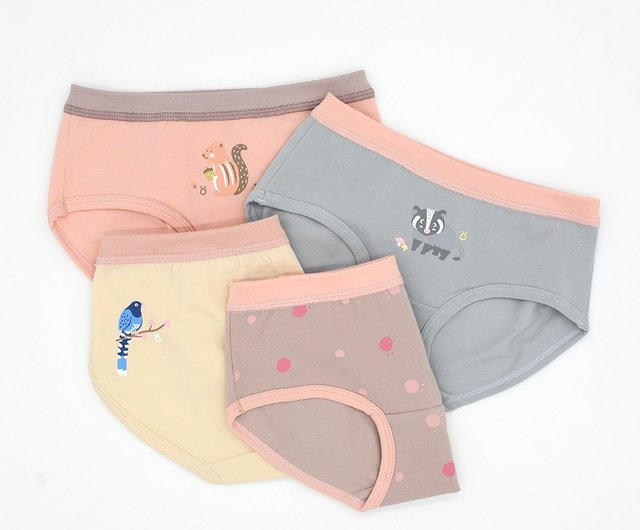 Children's underwear 4-piece set~Happy Forest new product