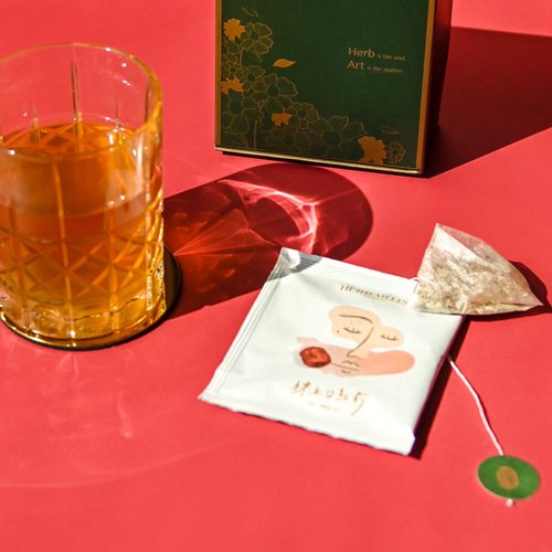 賣艸人家 Herbartist 臺灣青草風格品牌 【一日迴圈茶】 抹上口紅前 5入 / 臺灣原創青草花茶 無咖啡因