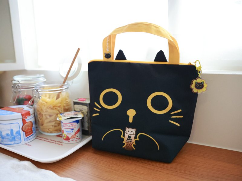 Vivianshen water-repellent zipper lunch bag lunch bag carrier bag, 4 types in total - กระเป๋าถือ - วัสดุกันนำ้ 