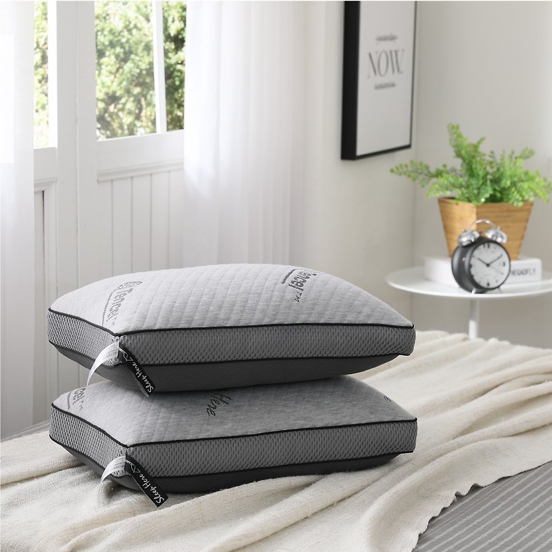 [Spot free shipping] sleep here camping pillow - Pillows & Cushions - Cotton & Hemp Gray