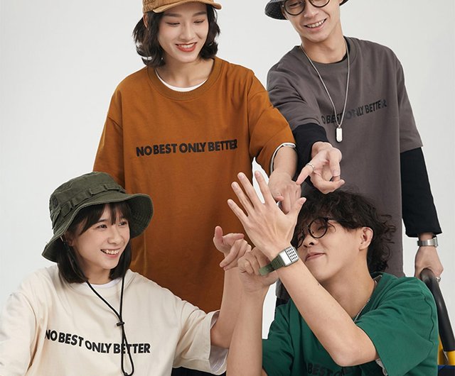 カップルはスマート夏だぶだぶのtの上着の半袖tシャツ - ショップ MUYU