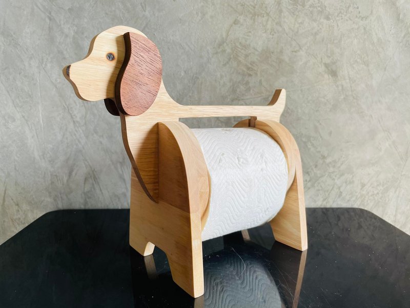 Wood Animal Tissue Holder - 面紙盒 - 木頭 