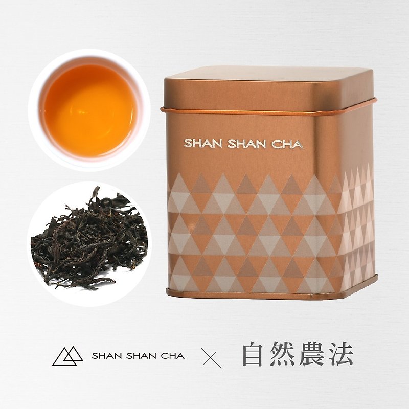 [Mountains came to tea] natural agricultural law Sun Moon Lake Hongyun tea (30g/can) - ชา - อาหารสด สีแดง