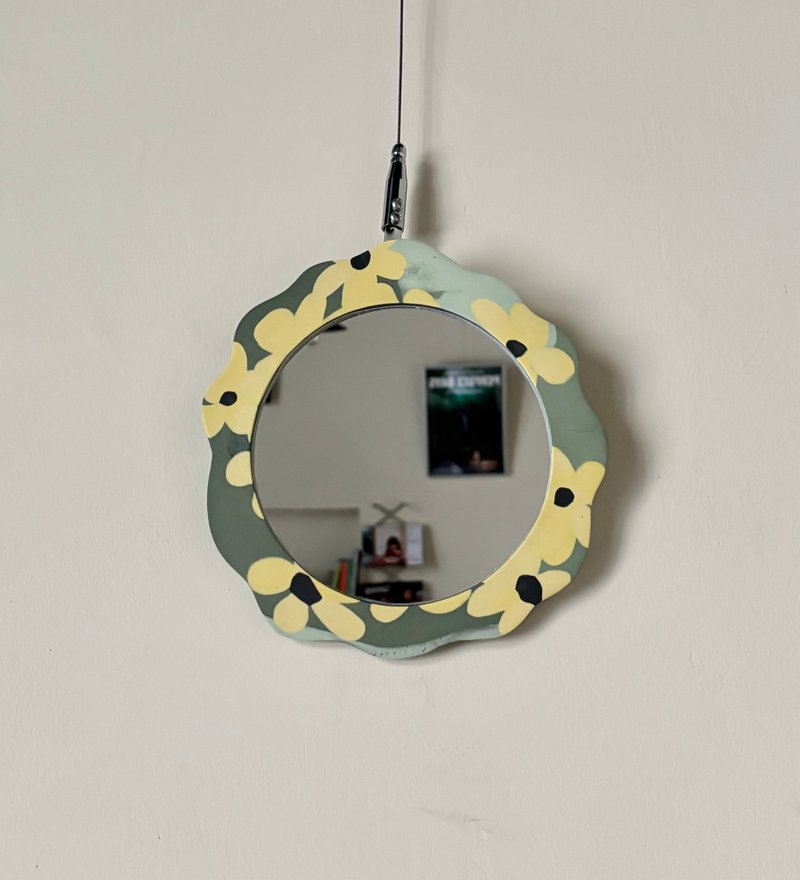 黑眼花絞胎掛鏡 - 其他家具 - 瓷 