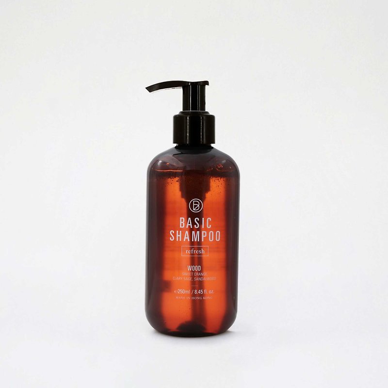 Basic Shampoo REFRESH - แชมพู - วัสดุอื่นๆ สีนำ้ตาล
