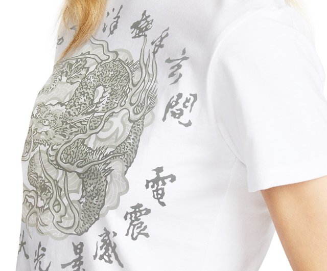 Japanese art T shirt Dragon Cloud 100 Cotton Made in Japan