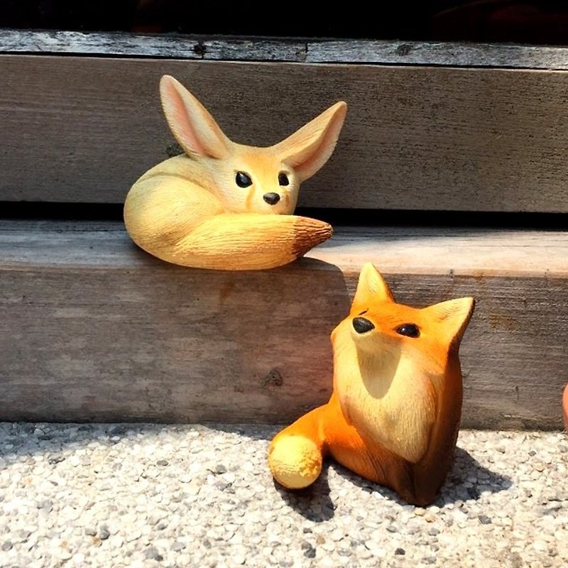療癒圓滾滾系列-狐狸(Fox) - 擺飾/家飾品 - 塑膠 