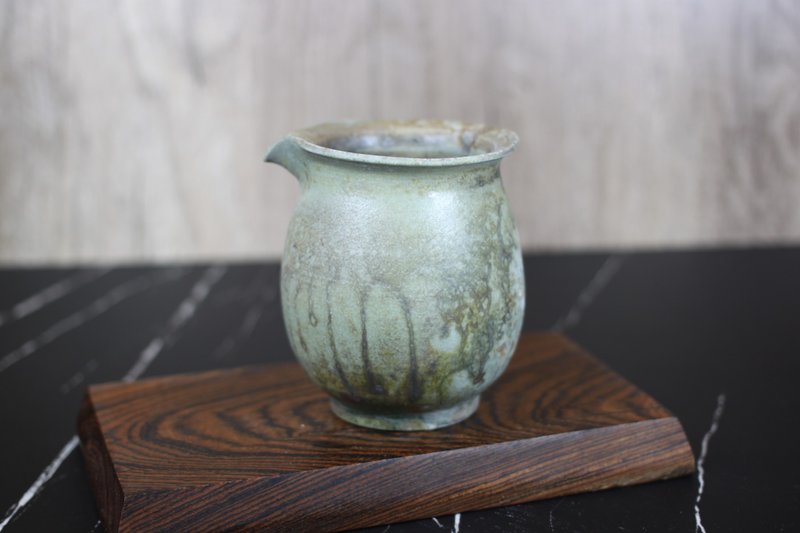 【送禮好物】七日柴燒 柴燒茶海 天然落灰 鶯歌名家葉敏祥手作 - 茶壺/茶杯/茶具 - 瓷 