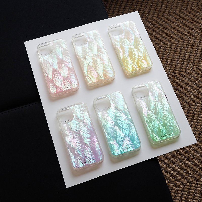 Shimmering Colorful Pearl | Choose Your Color | Custom Mother of Pearl Phonecase - Phone Cases - Shell Multicolor