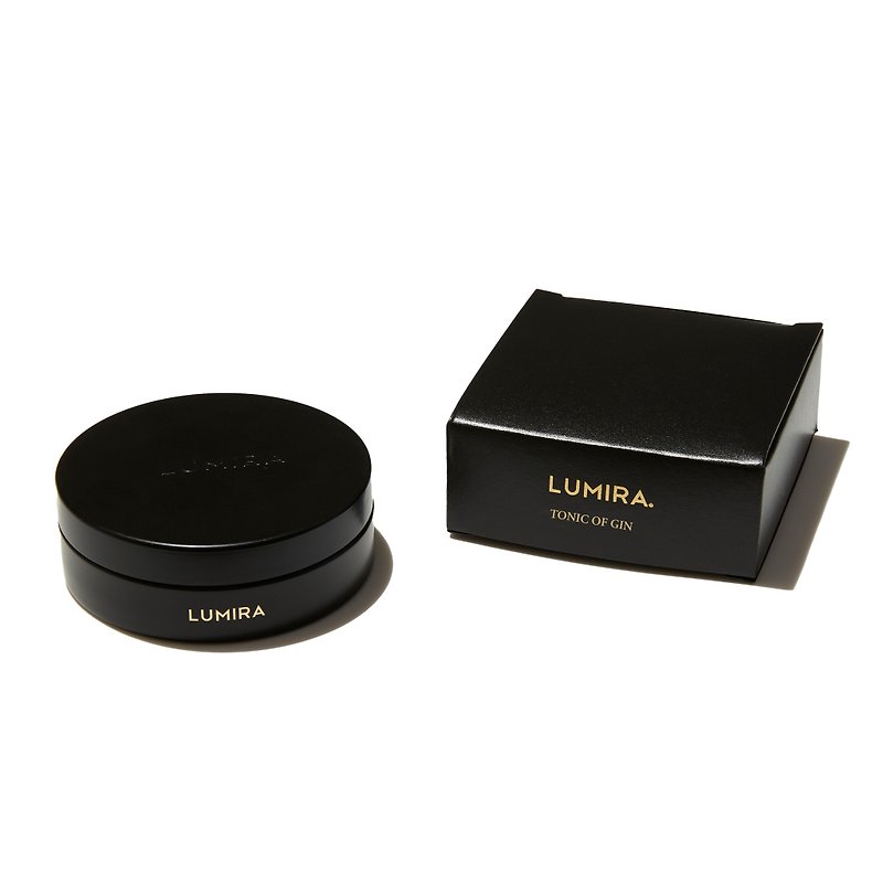 LUMIRA Tonic of Gin Travel Candle - Candles & Candle Holders - Other Metals Black