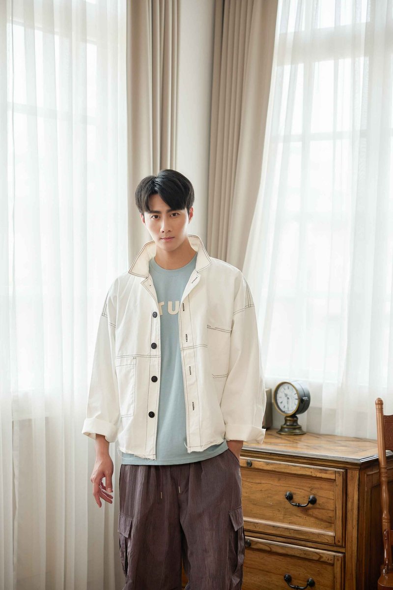 長袖外套 白色 - 男夾克/外套 - 其他材質 白色