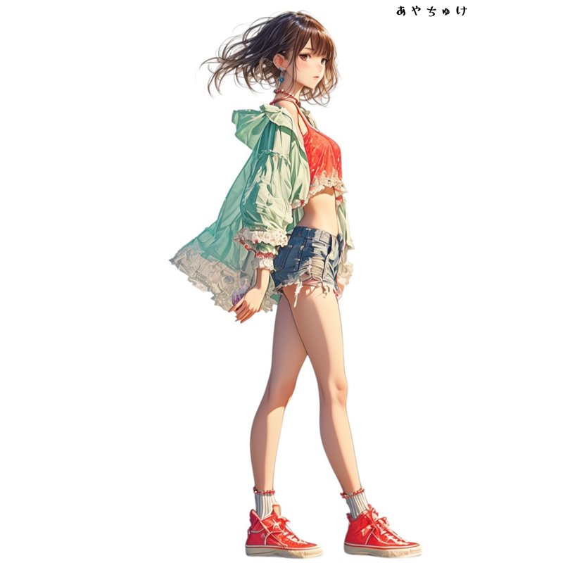 【8月新作】07-099-0005 コラージュステッカー - 貼紙 - 紙 