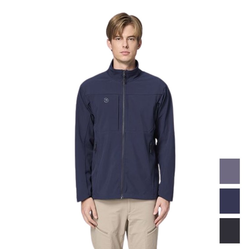 【Wildland 荒野】四彈石墨烯抗靜電機能外套 男 0B32916 - 男裝外套/大衣 - 聚酯纖維 藍色