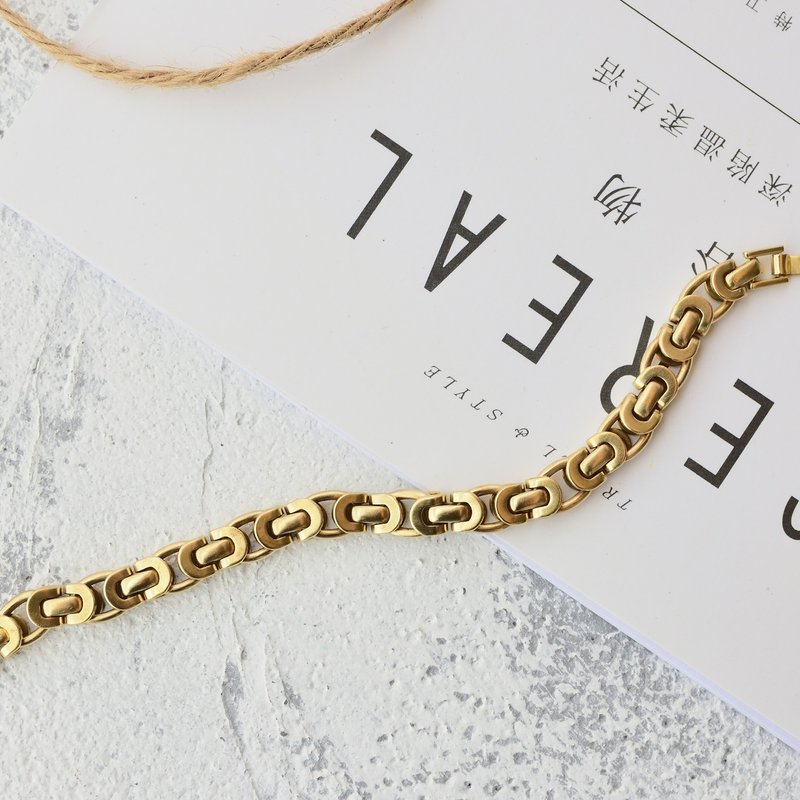復古手工黃銅手鍊 弓箭手 - 手鍊/手環 - 其他金屬 金色