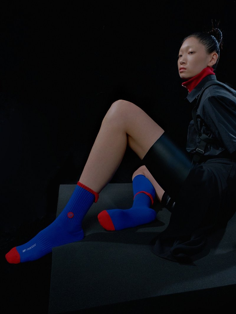 Tinylure - Hi-turn socks [fine, comfortable, breathable, non-stinky, high elasticity and non-deformation] - ถุงเท้า - ผ้าฝ้าย/ผ้าลินิน 