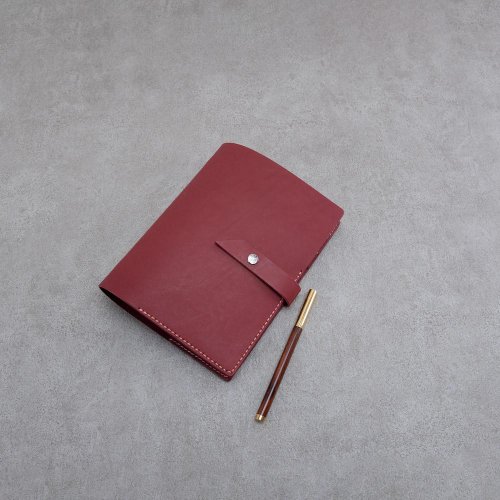 Be Two 手工皮件工作坊 筆記本 皮革 A5活頁手札 臺中審計店