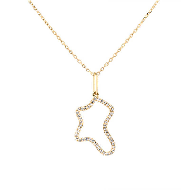 Eternal Glow Pendant / 永恆之光項鍊 - 項鍊 - 鑽石 