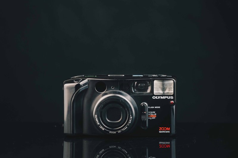 Olympus AZ-1 Zoom #144 #135 film camera - กล้อง - โลหะ สีดำ