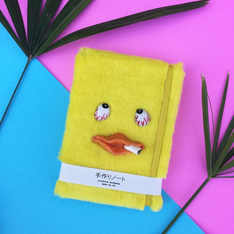 Angry Duck Notebook - สมุดบันทึก/สมุดปฏิทิน - กระดาษ สีเหลือง