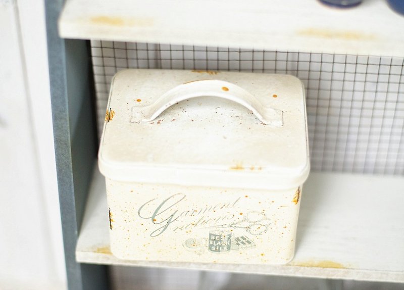 [Good day] fetish grocery zakka sewing tin / glove box - Storage - Other Materials 