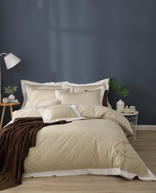 家適居家寢飾生活館 星座系列-摩羯座-床包兩用被床組-300織精梳棉(預購)