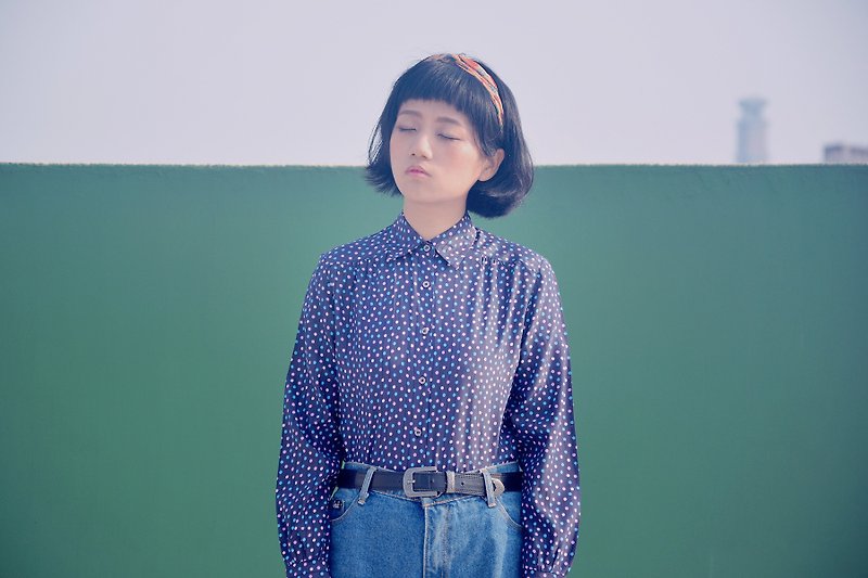曼陀珠  |  Vintage Shirt - เสื้อเชิ้ตผู้หญิง - วัสดุอื่นๆ 