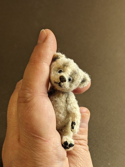 かわいいクマさん。 6cm。それはかわいいテディベア、私の愛しい