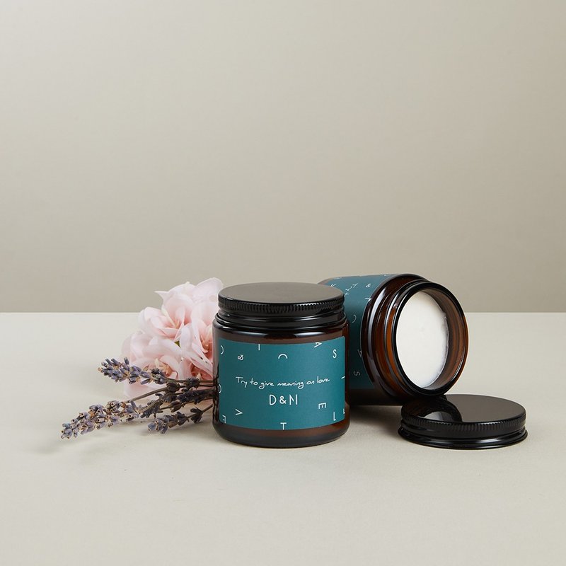 D&M Calm and Soothing Essential Oil Fragrance Candle (for Melted Wax Lamps) | Geranium - เทียน/เชิงเทียน - ขี้ผึ้ง 