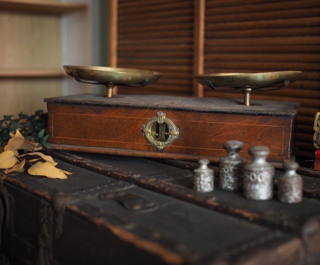 Antique Balance Scale 5 Kg France, Vintage Balance Scale, French Brass Balance  Scale 