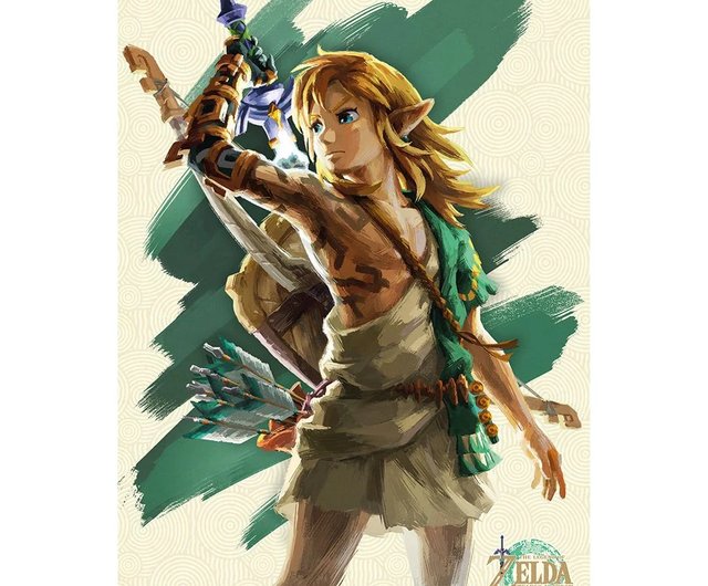 非売品】任天堂 ゼルダの伝説 歴代リンク B2 スリム サイズ