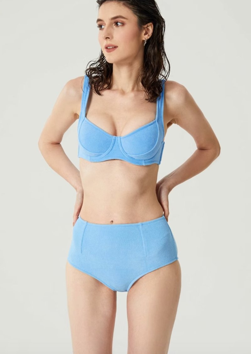 Hot spring resort bikini two-piece swimsuit - Women's Swimwear - Other Materials Multicolor