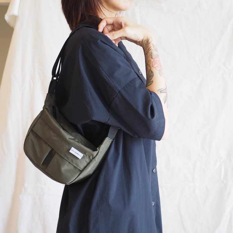 mini journey bag : burnt olive - Other - Nylon Green