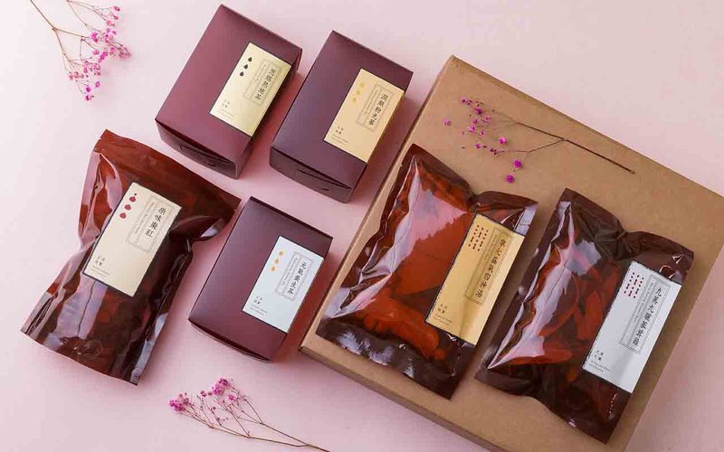 逆齡美妍好養生 | 年節禮盒 - 茶葉/茶包/水果茶 - 新鮮食材 
