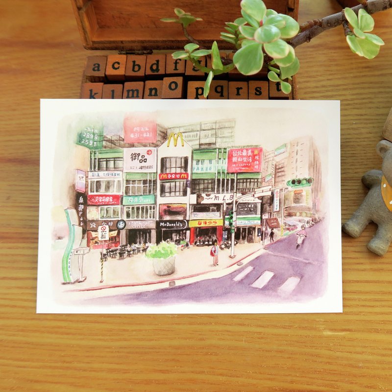 The Color of the Street-Postcard from New Beitou, Taiwan - การ์ด/โปสการ์ด - กระดาษ 