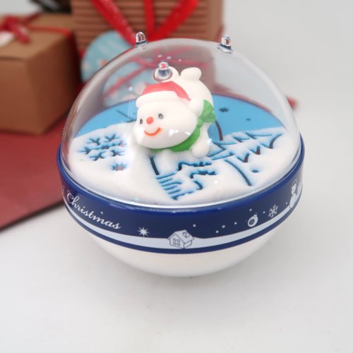 招寶球 聖誕節快速出貨【聖誕療癒交換禮物】限量可愛雪人沙漏