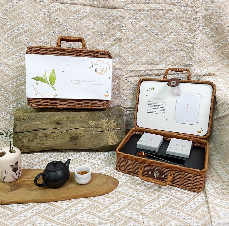 【一二山嶺】2022獨家禮盒 | 野餐禮盒 | 茶香禮盒 - 茶葉/茶包 - 其他材質 綠色