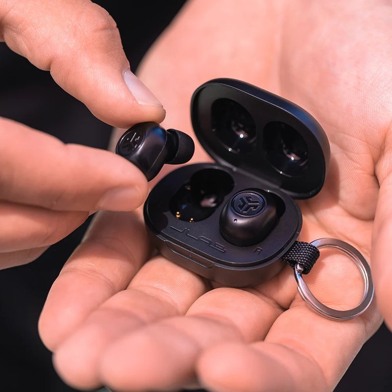 JLAB JBuds Mini True Wireless Earphones | World's Smallest Size | Lightweight - Headphones & Earbuds - Plastic Multicolor