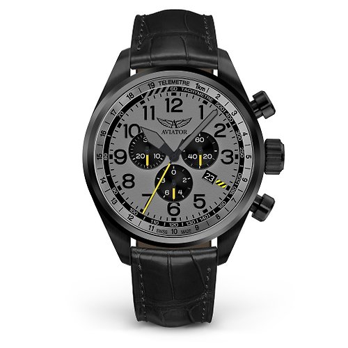 WENGER AIRACOBRA P45 CHRONO 飛行風格計時腕錶