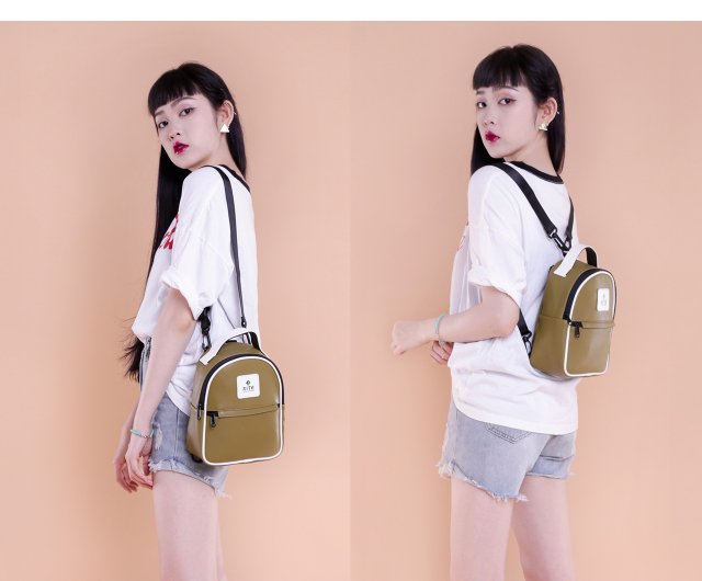 Korean small online backpack