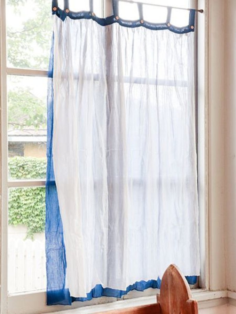 Layered Gauze Cotton Curtain 138cm - 門簾/門牌 - 其他材質 
