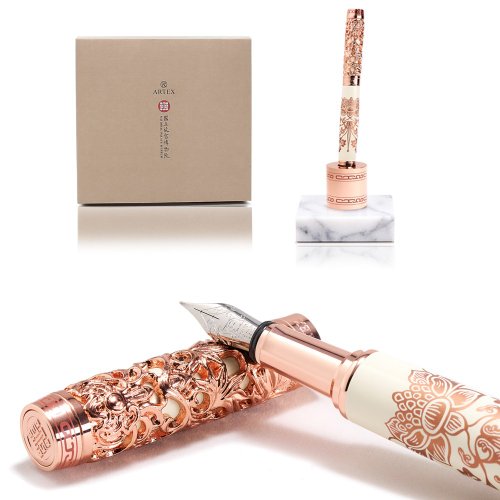 ARTEX風格書寫精品 ARTEX x 故宮 金番花鋼筆禮盒 - 4色可選