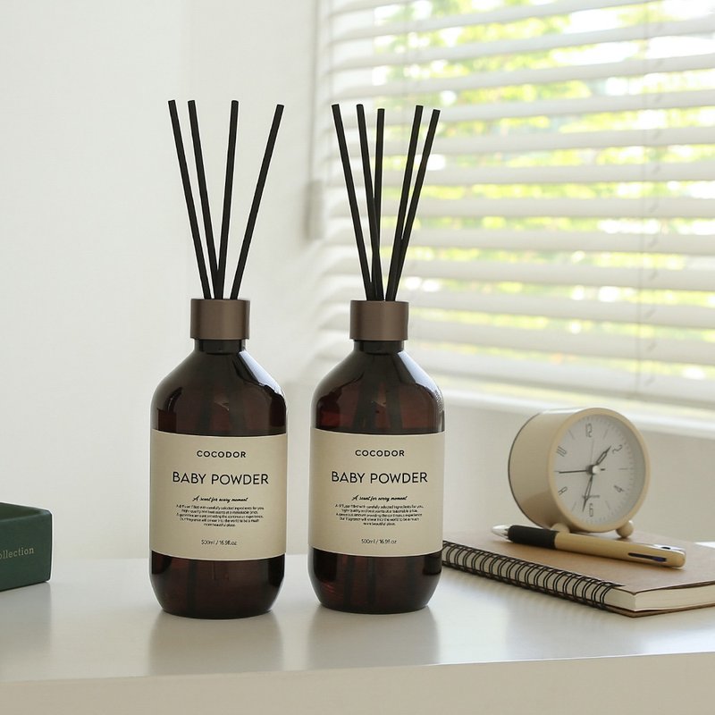 cocodor -  Premium Diffuser Gift Box (3pcs/500ml) - น้ำหอม - แก้ว สีดำ